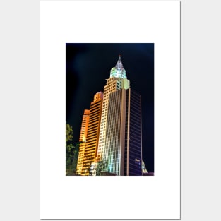 New York New York Hotel Las Vegas America Posters and Art